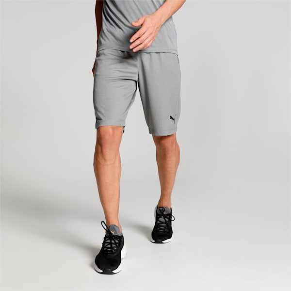 RTG Interlock 10" Men's Regular Fit Shorts, Medium Gray Heather-Black, extralarge-IND